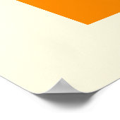 Angesagte Abstrakte Halbkreise Wavy Mosaik Art Mus Poster (Ecke)