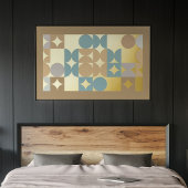 Angesagte Abstrakte Kreise Industrielle Fusion Art Foliendrucke