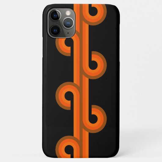 Angesagte Abstrakte Wellenformen Fusion Kunstmuste Case-Mate iPhone Hülle (Rückseite)