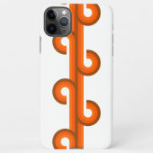 Angesagte Abstrakte Wellenformen Fusion Kunstmuste iPhone Hülle (Rückseite)