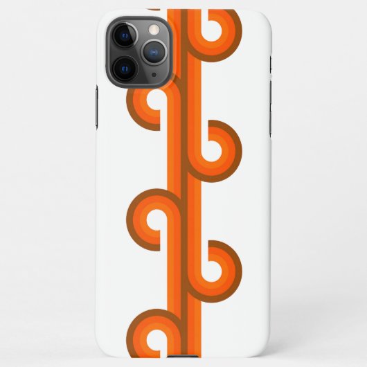 Angesagte Abstrakte Wellenformen Fusion Kunstmuste iPhone Hülle (Rückseite)