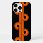 Angesagte Abstrakte Wellenformen Fusion Kunstmuste iPhone Hülle (Rückseite)