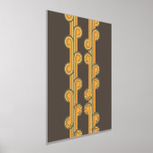 Angesagte Abstrakte Wellenformen Industrielle Fusi Foliendrucke (Ablage )