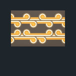 Angesagte Abstrakte Wellenformen Industrielle Fusi Leinwanddruck<br><div class="desc">Schöne zeitgenössische sienna terra cotta orange, dunkelgelb und braun farbige geometrische kreisen formen kunstmuster. Elegantes, stilvolles und eklektisches minimalistisches Design für den künstlerischen Innenarchitekten, den künstlerischen Dekorator, den beliebten angesagten Trendsetter, den Vintagen Retro-Stil oder den abstrakten geometrischen Motiv-Liebhaber. Entdecken Sie dieses Design mit den Farben der Innendekoration und dekorieren Sie...</div>