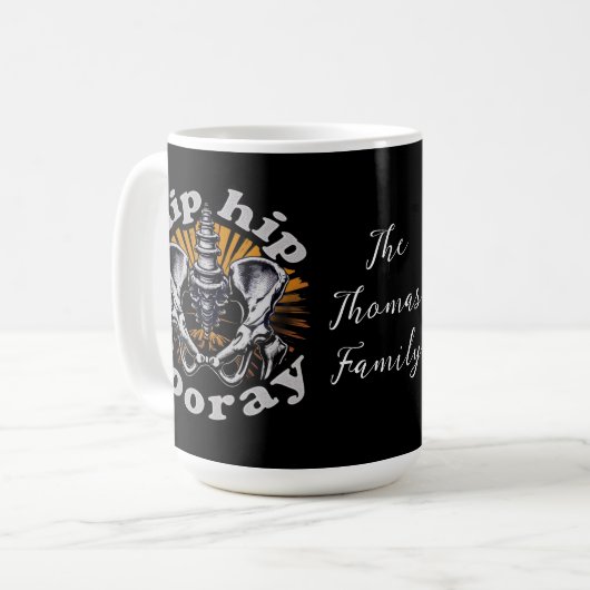 Angesagte Angesagt-Hooray Funny Angesagter Ersatz Kaffeetasse (Vorderseite Links)