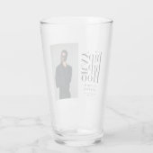 Angesagte angesagte Foto-Abschlussfeier Glas (Rückseite)