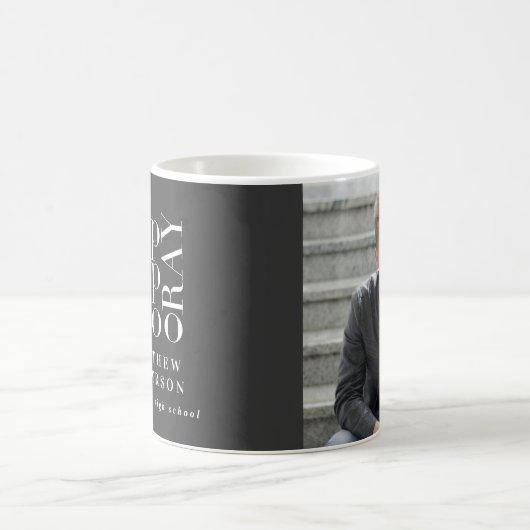 Angesagte angesagte Foto-Abschlussfeier Kaffeetasse (Mittel)