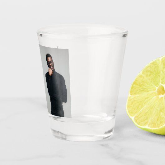 Angesagte angesagte Foto-Abschlussfeier  Schnapsglas (Rechts)