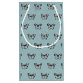 Angesagte angesagte Hooray Anatomie-Mitteilung Kleine Geschenktüte (Rückseite)