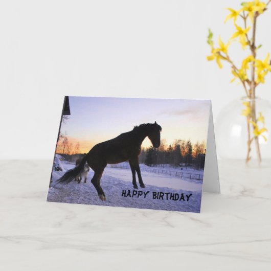 Angesagte angesagte Hurray #2 Karte (Gelbe Blume)