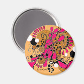 "ANGESAGTE" ART MAGNET (Vorderseite/Rückseite)