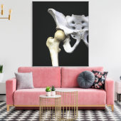 Angesagte Artikulation des Beckens Leinwanddruck (Insitu (Wohnzimmer))