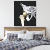 Angesagte Artikulation des Beckens Leinwanddruck (Insitu (Schlafzimmer))