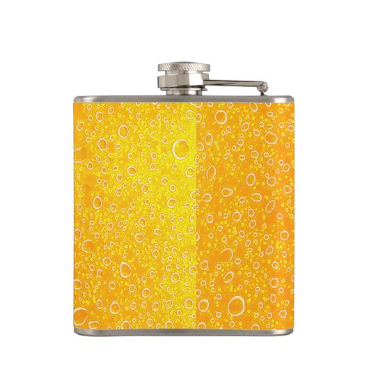 Angesagte Bierflasche Flachmann (Rückseite)