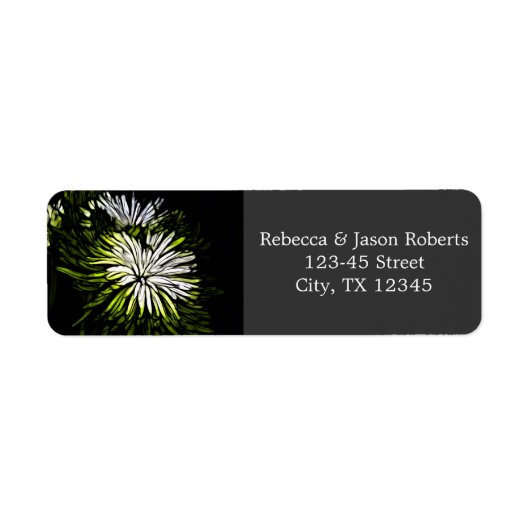 Angesagte böhmisch-grüne Chrysanthemum Hochzeit (Vorne)