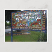 angesagte Bucht von Montego Postkarte (Vorderseite)