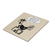 Angesagte Ersatz-Operation - Spaß-Zitat Fliese (Seite)