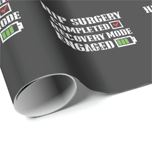 Angesagte Ersatz-Operations-Erholung erhalten gut Geschenkpapier (Rolleneckpunkt)