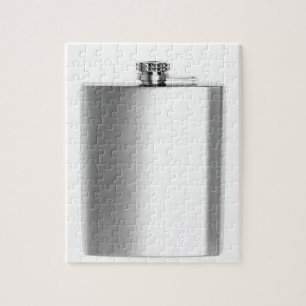Angesagte Flasche des rostfreien Stahls Puzzle