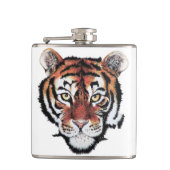 Angesagte Flasche des Tigers Flachmann (Vorderseite)