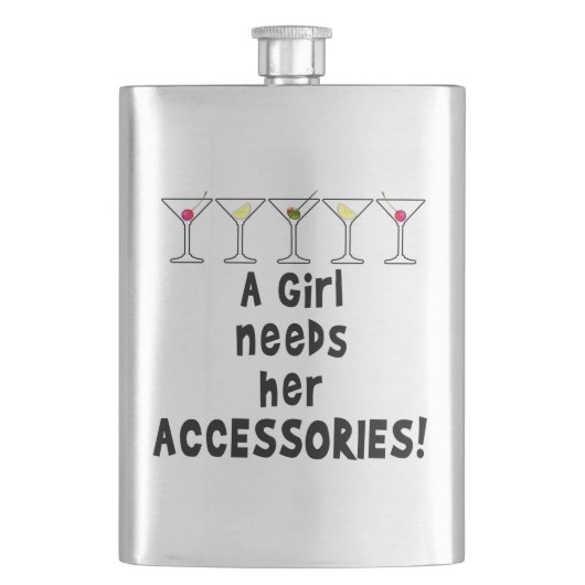 ANGESAGTE FLASCHE, EIN MÄDCHEN BENÖTIGT IHRE FLACHMANN (Vorderseite)