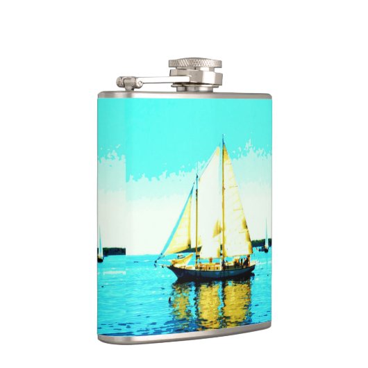 angesagte Flasche Flachmann (Rechts)