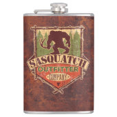 Angesagte Flasche Sasquatch Outfitter Company Flachmann (Vorderseite)