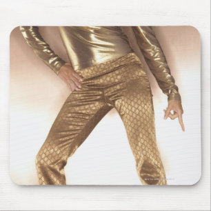 Angesagte Golddisco Mousepad