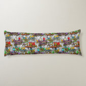 Angesagte Hopfengraffiti-Körperkissen Seitenschläferkissen (Rückseite)