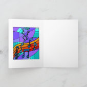 Angesagte Hopfenmusik-Karte Karte (Innenseite)