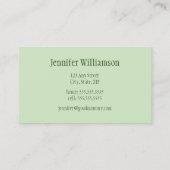 Angesagte individuelle Gingham MOMY Calling Cards: Telefonnummerkarte (Rückseite)