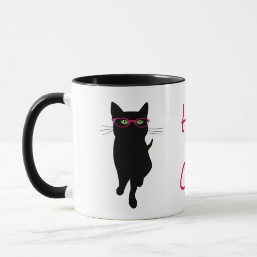 Angesagte Katzen-Tasse Tasse (Links)