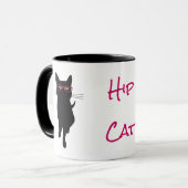 Angesagte Katzen-Tasse Tasse (Vorderseite Links)