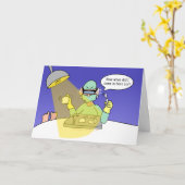 Angesagte Knie-Ersatz-Operation im sonnigen Altern Karte (Gelbe Blume)