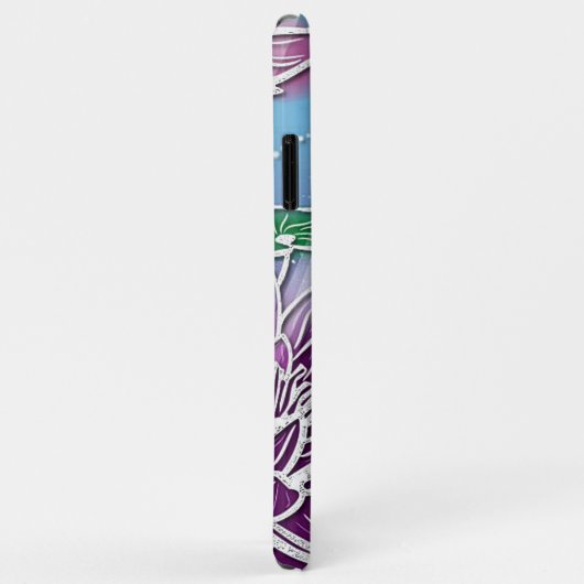 Angesagte Libelle Hübsch Moderne Frühlingsblüte Ku Case-Mate iPhone Hülle (Hinten/Rechts)