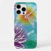 Angesagte Libelle Hübsch Moderne Frühlingsblüte Ku iPhone Hülle (Rückseite)
