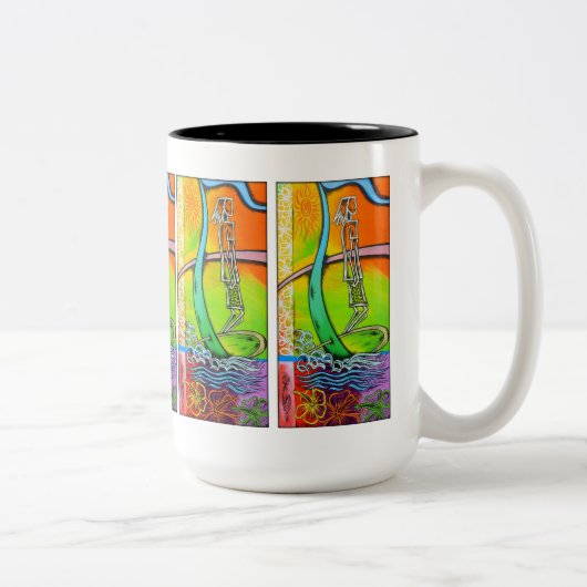 Angesagte Longboard Tasse (Rechts)