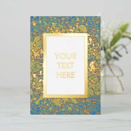 Angesagte moderne Karte mit Künstlerischer Design  (Stehend vorne)