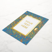 Angesagte moderne Karte mit Künstlerischer Design (Gedreht)