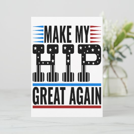 Angesagte Operation Einladung (Stehend Vorderseite)