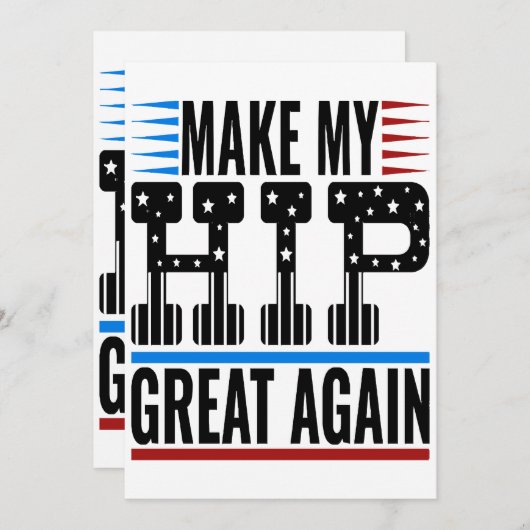 Angesagte Operation Einladung (Vorne/Hinten)