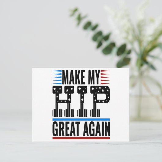 Angesagte Operation Feiertagspostkarte (Stehend Vorderseite)