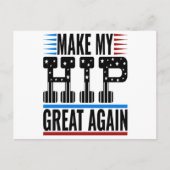 Angesagte Operation Feiertagspostkarte (Vorderseite)