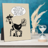 Angesagte Operation für den Austausch - Fun Quote Fotoplatte (Seite)