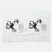 Angesagte Operation für den Austausch - Fun Quote Geschirrtuch (Horizontal)