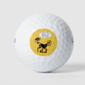 Angesagte Operation für den Austausch - Fun Quote Golfball (Vorderseite)