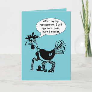 Angesagte Operation für den Austausch - Fun Quote Karte