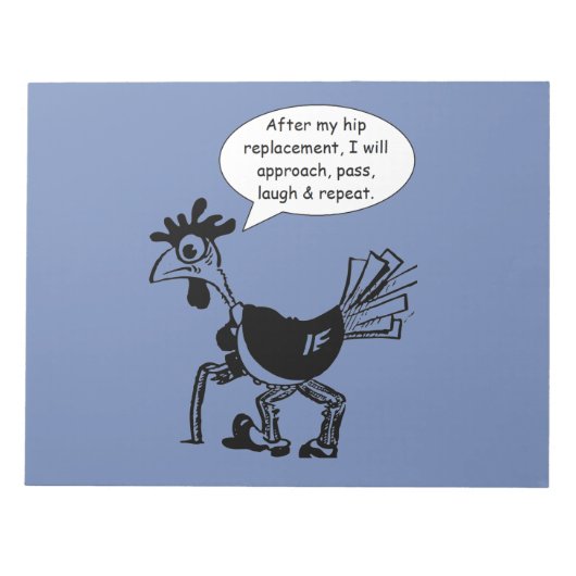 Angesagte Operation für den Austausch - Fun Quote Notizblock (Vorderseite)