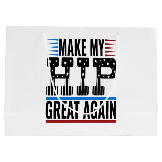 Angesagte Operation Große Geschenktüte (Rückseite)