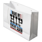 Angesagte Operation Große Geschenktüte (Vorderseite Schrägansicht)